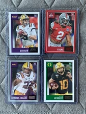 2020 Panini Score Rookies - Base, Gold, Red, Purple, Grey Parallels & more 🏈