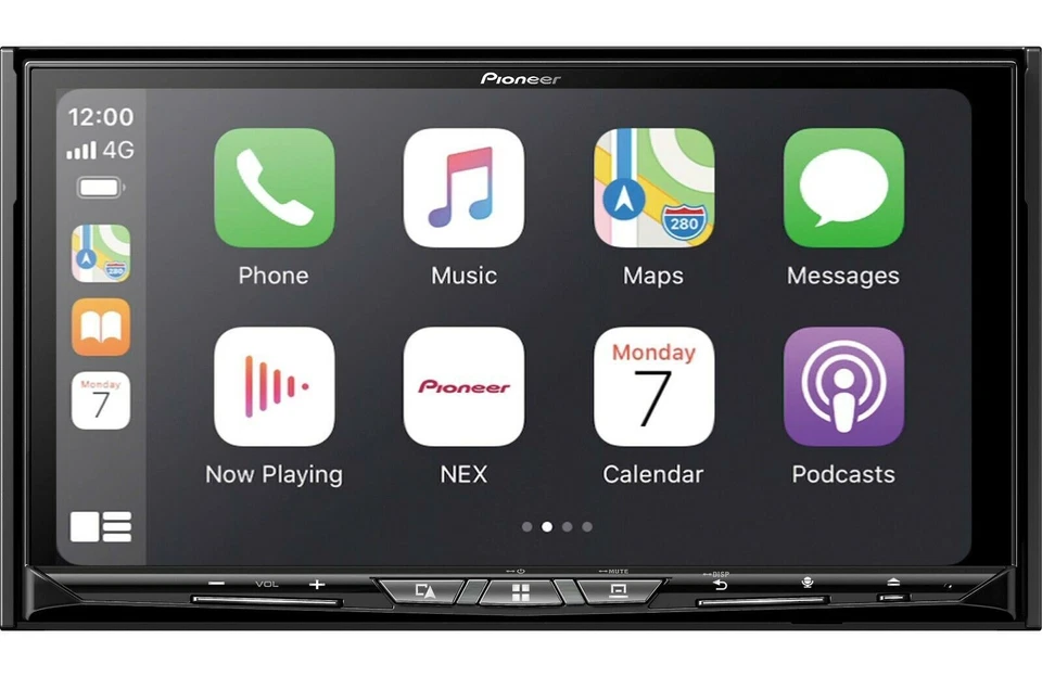 PIONEER AVIC-W8600NEX 7" Touch DVD GPS NAV Wireless Apple CarPlay & Android Auto - Image 4 of 4
