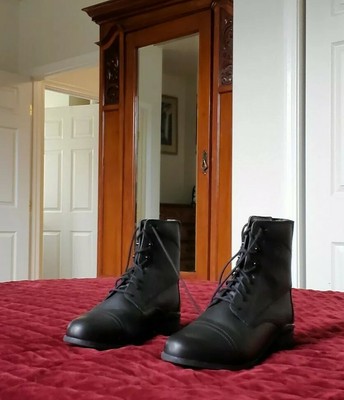 ariat lace paddock boots