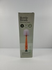 2-in-1 Bottle Brush with Detail Brush, Cute Carrot-Shaped Baby Bottle Cleaning