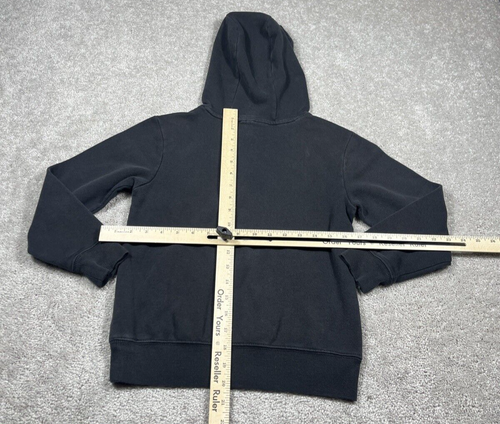 The North Face Hoodie Boys Youth Size Small Long Sleeve Pullover Black Logo - Picture 6 of 8