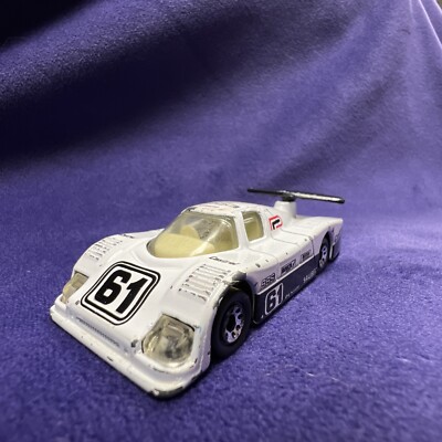 Matchbox Superfast No 46 White Ford Group C Racer No 61 Castrol 1984
