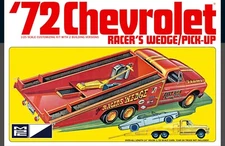 MPC 885 1972 Chevy Cheyenne Pickup Ramp Truck Racer’s Wedge 2n1 kit 1:25 