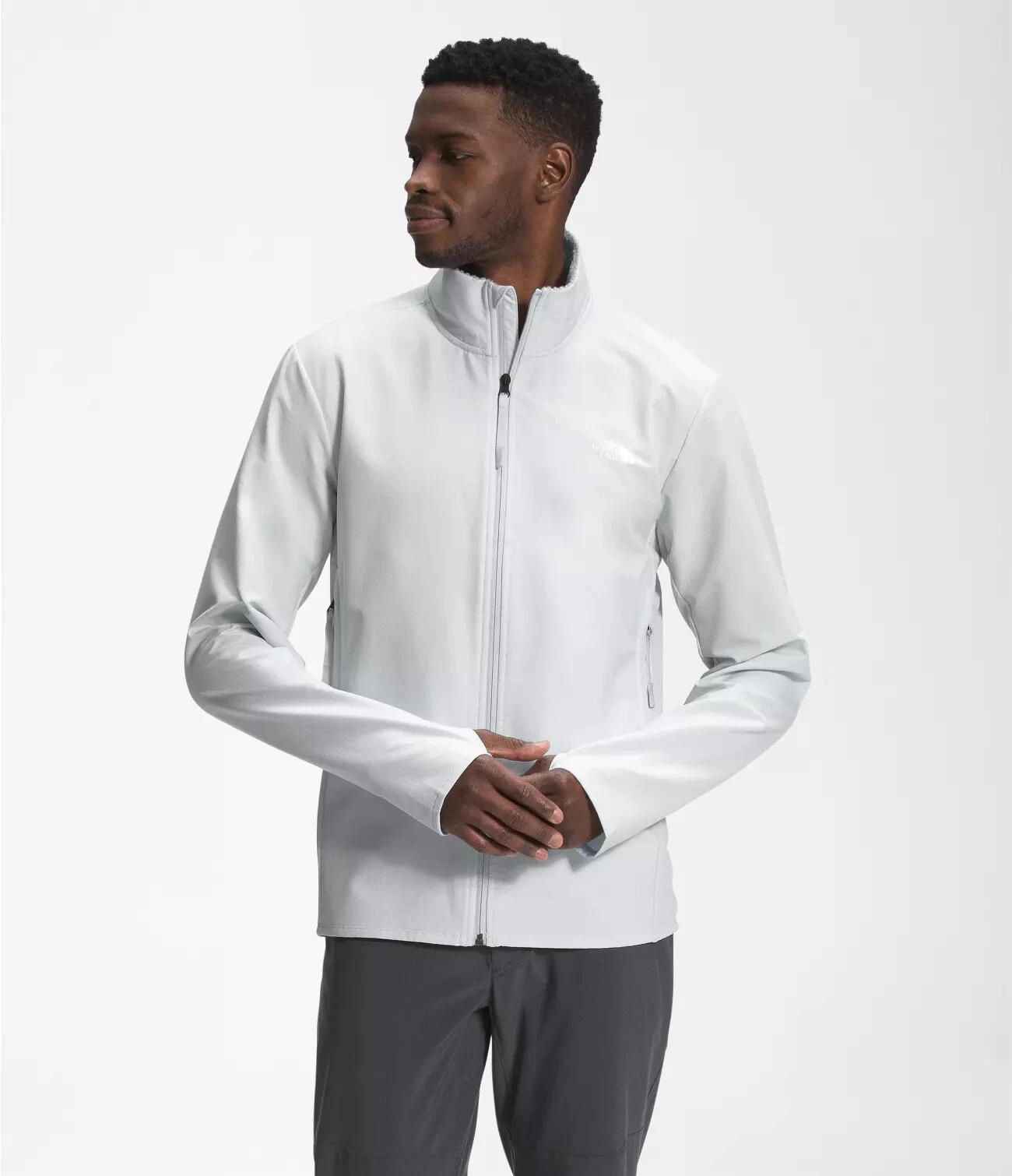 The North Face Men Treadway Hybrid Futurefleece Full Zip Jackets 1009