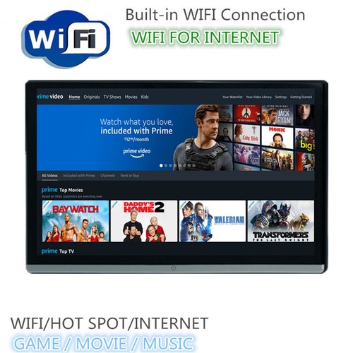 13.3in Android 11 Car Headrest Monitor Bluetooth Touch Screen Video Player 4+64G - Picture 14 of 24