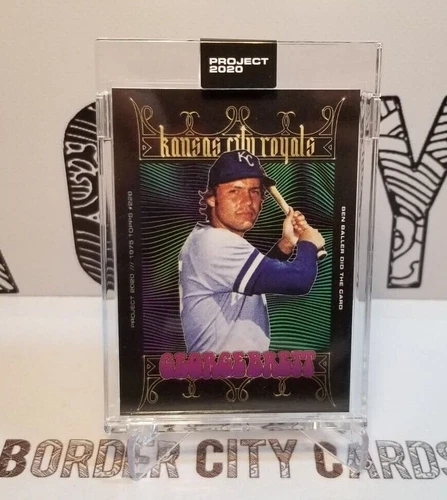 George Brett Topps Project 2020 #271 🔥 Ben Baller 🔥 Kansas City Royals HOF