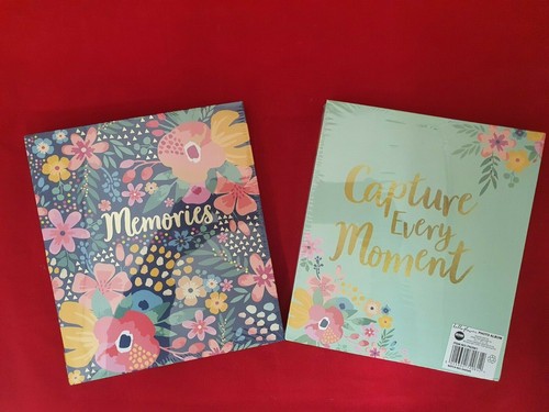 HELLO BLUME FOTOALBUM 30 BLATT 120 FOTOS 6X4" FARBENFROHES DESIGN  - Bild 3 von 5