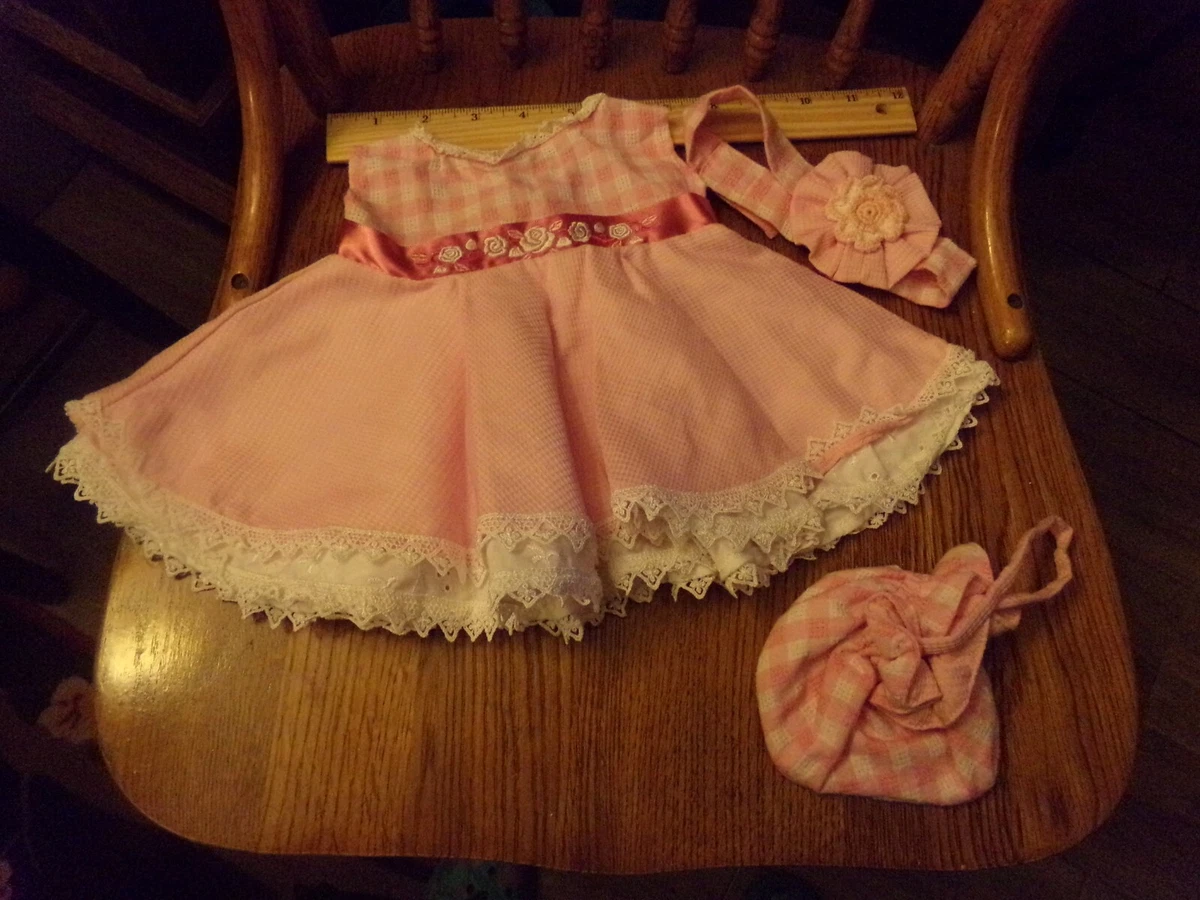 FITS CABBAGE PATCH KID DOLL CLOTHES TRU DOLLS fancy dress PINK eBay