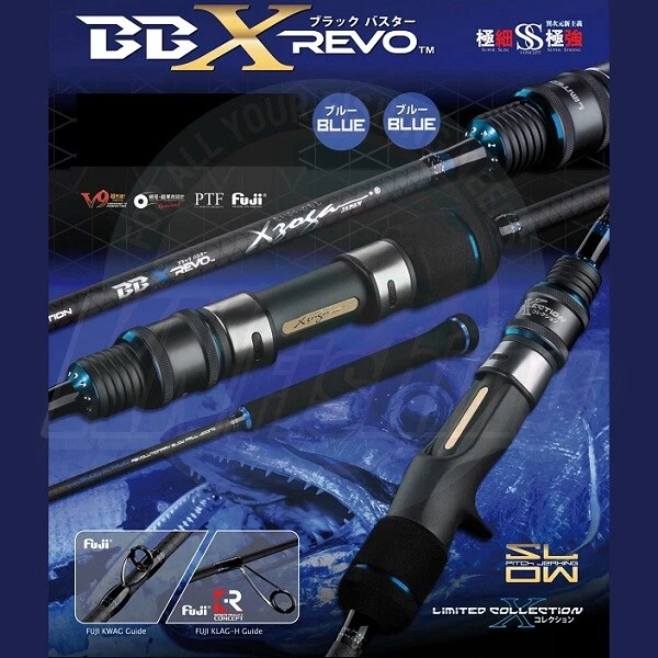 XZOGA BLACK BUSTER REVO BBX-RC Slow Jigging Rod Conventional Japan 6624 240gr