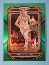 2023 Panini Prizm WNBA GREEN Rebecca Allen Connecticut Sun #20
