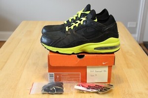 Nike Air Max 93 Powerwall Black Atomic Green 314205 002 Size 9 (2006) Nike  SB | eBay