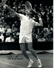 ROD LAVER Signed Autographed 8x10 TENNIS Photo