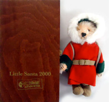 Steiff Little Santa 2000 Teddy Bear Christmas Japan Limited 2500 with Box