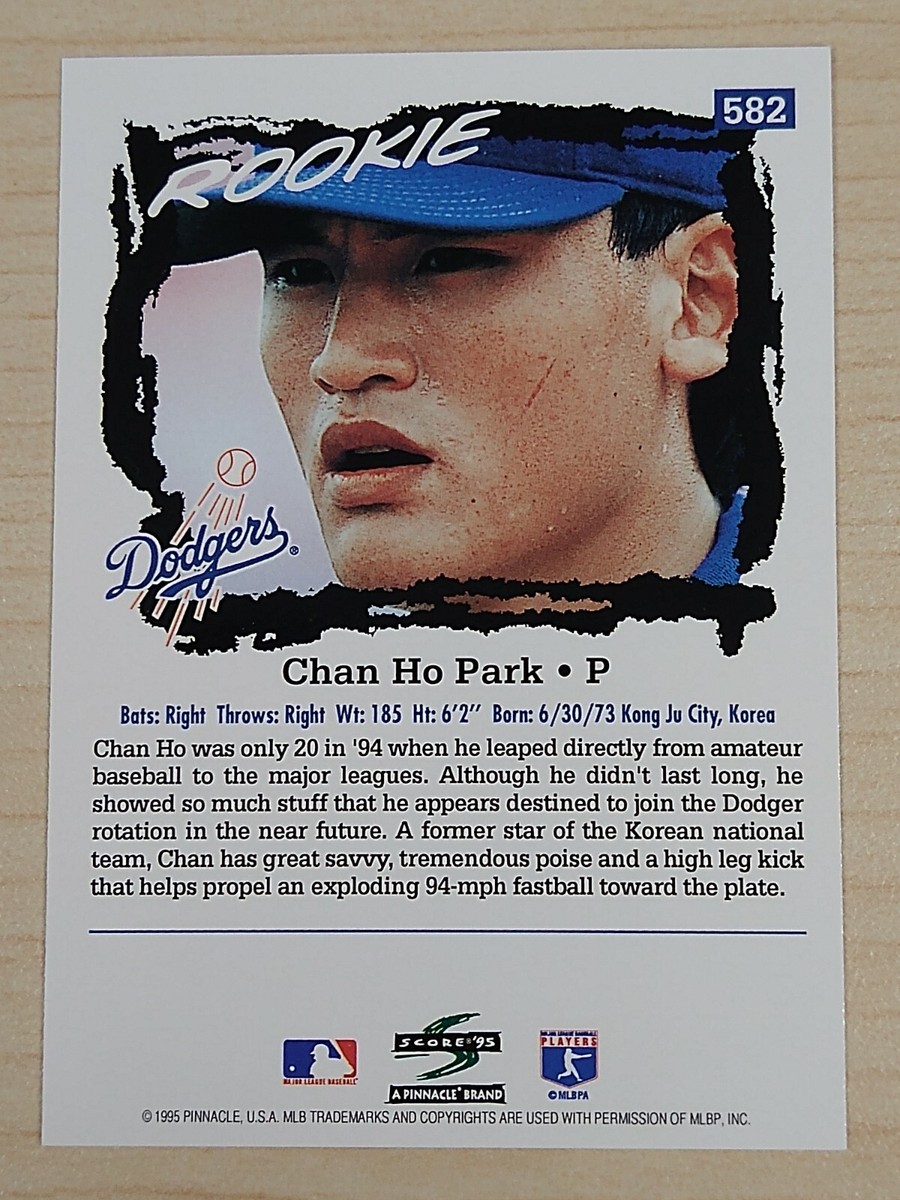 1995 Score Chan Ho Park RC Rookie Card #582 LA Dodgers | eBay