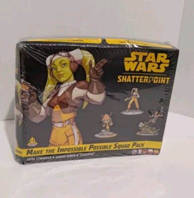 Star Wars Shatterpoint Make the Impossible Possible Squad Pack - NEW Damaged Box