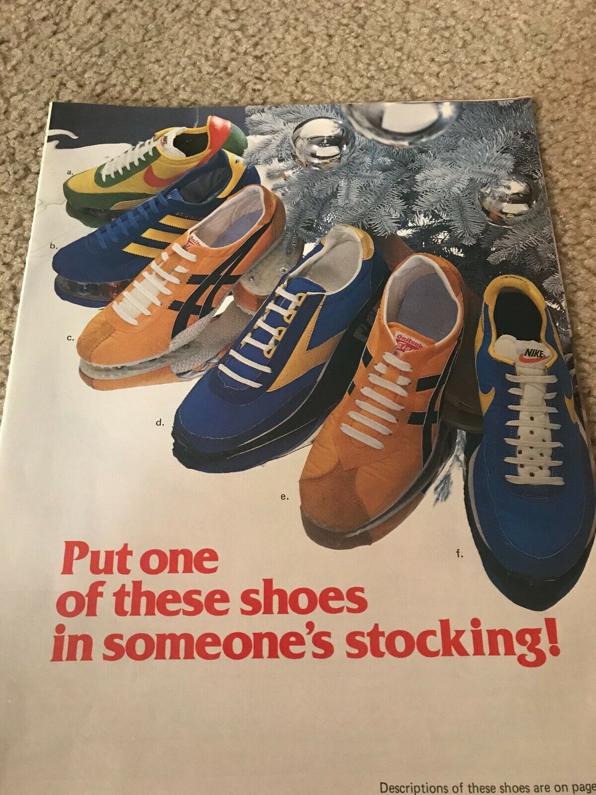 1977 WAFFLE VAINQUEUR LD-1000 ELITE Running Shoes Catalog Ad | eBay