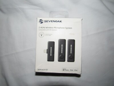Sevenoak 2.4 GHz Wireless Microphone System 2 Transmitters SKM-W10-D2