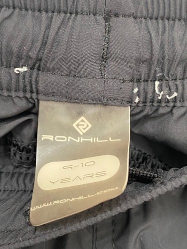 Ronhill Junior Pursuit Run Pant Black Trousers 9-10 Years - Picture 6 of 6