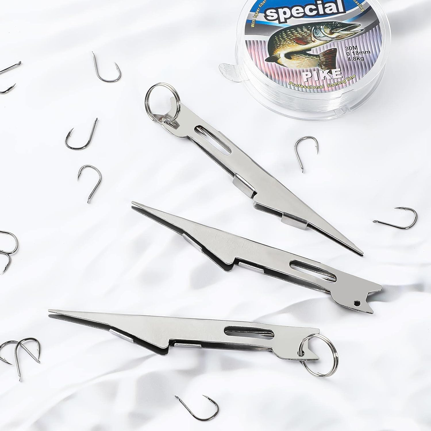 Deekin 3 Pcs Fishing Line Knot Tyer Quick Tie Fishing Knot Tying Tool