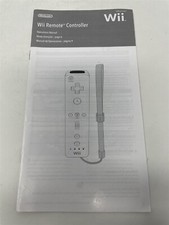 Nintendo Wii Remote Controller Nintendo wii - Booklet, Instruction Manual Only