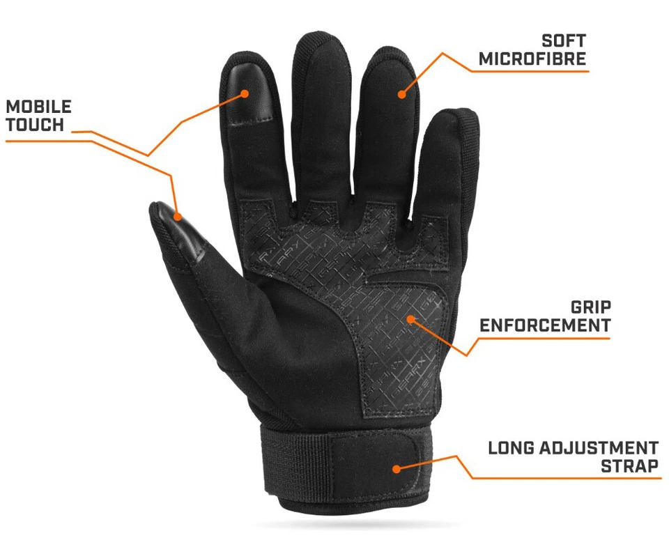 Winter Viper Motorcycle Motorbike Gloves Waterproof Thermal Tactical Paintball  - Image 4 of 4