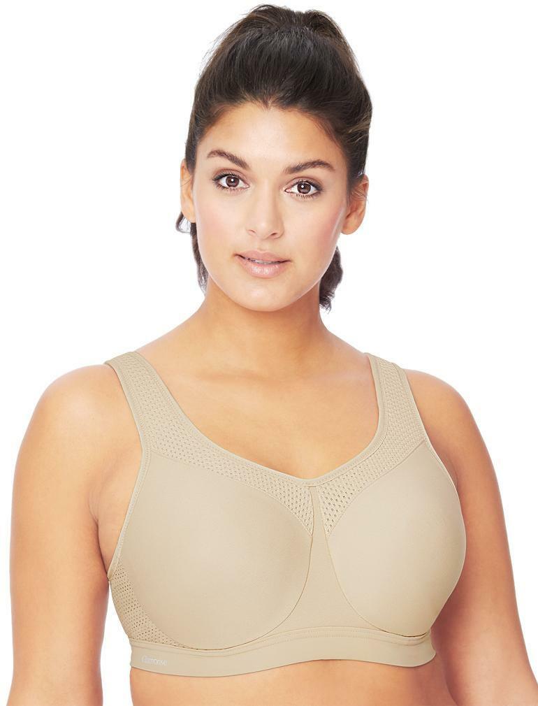 high impact glamorise plus size sports bra