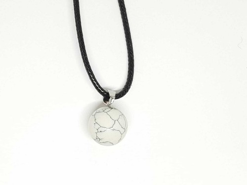 Globe Round Quartz Pendant Chakra Crystal Healing Stone Pendant Anxiety Necklace - Picture 63 of 125