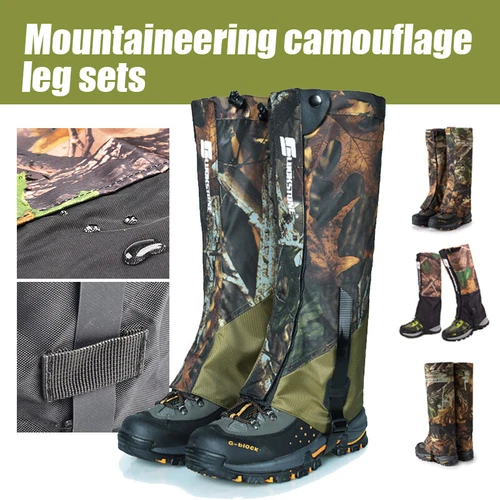 1 Pair Anti Bite Snake Guard Leg Protecte Gaiter Cover Hiking Camping Outdoor AU - Picture 4 of 15