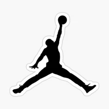 Michael Air Jordan Nike Jumpman Sticker Decal 01