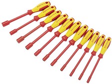 Knipex 11 Piece VDE Insulated Nut Driver Screwdriver Set 4mm to 13mm