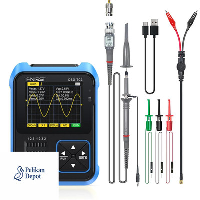 3-in-1 Oszilloskop ESR Tester 2,4 Zoll TFT 150