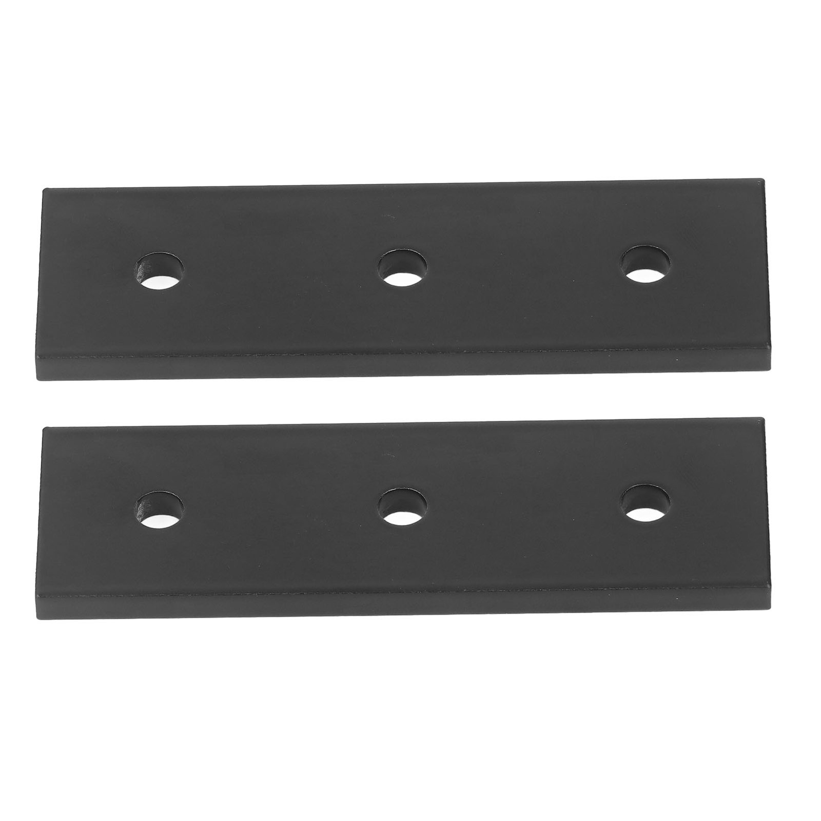 2Pcs Joint Plate Aluminium Alloy 3 Holes Mending Flat Bracket Board For Furnitur