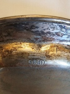Vintage Daniel & Arter Silver Plate Serving Dish Tray EPNS Windmill Mark 1640