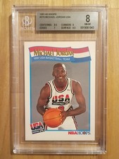 MICHAEL JORDAN 1991 NBA HOOPS USA 