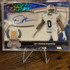2023 wild card alumination Alpha Blue Shimmer Owen Pappoe Auto 2/3