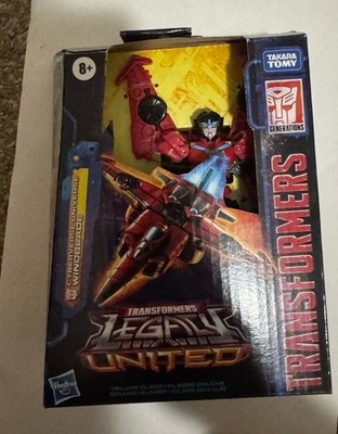 Transformers Legacy United Deluxe Class Cyberverse Universe Windblade