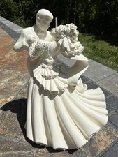 Vintage Wilton Bianca Wedding Couple "First Dance" cake topper figurine