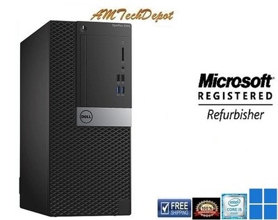 Dell Optiplex 5040 MT Intel Core i5-6600 3.3Ghz 16GB 512GB SSD Win11 Pro 64-bit