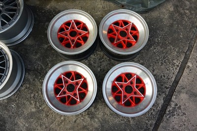 JDM SSR Star Super shark 14'' rims wheels for Datsun ae86 retro S30 240 510 ta22