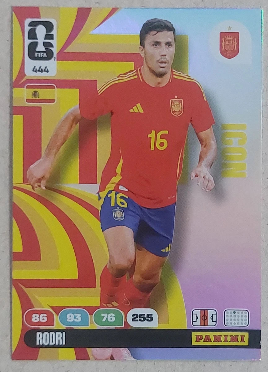 Panini Adrenalyn XL Fifa World Cup 2026 Rodri #444 for sale | eBay
