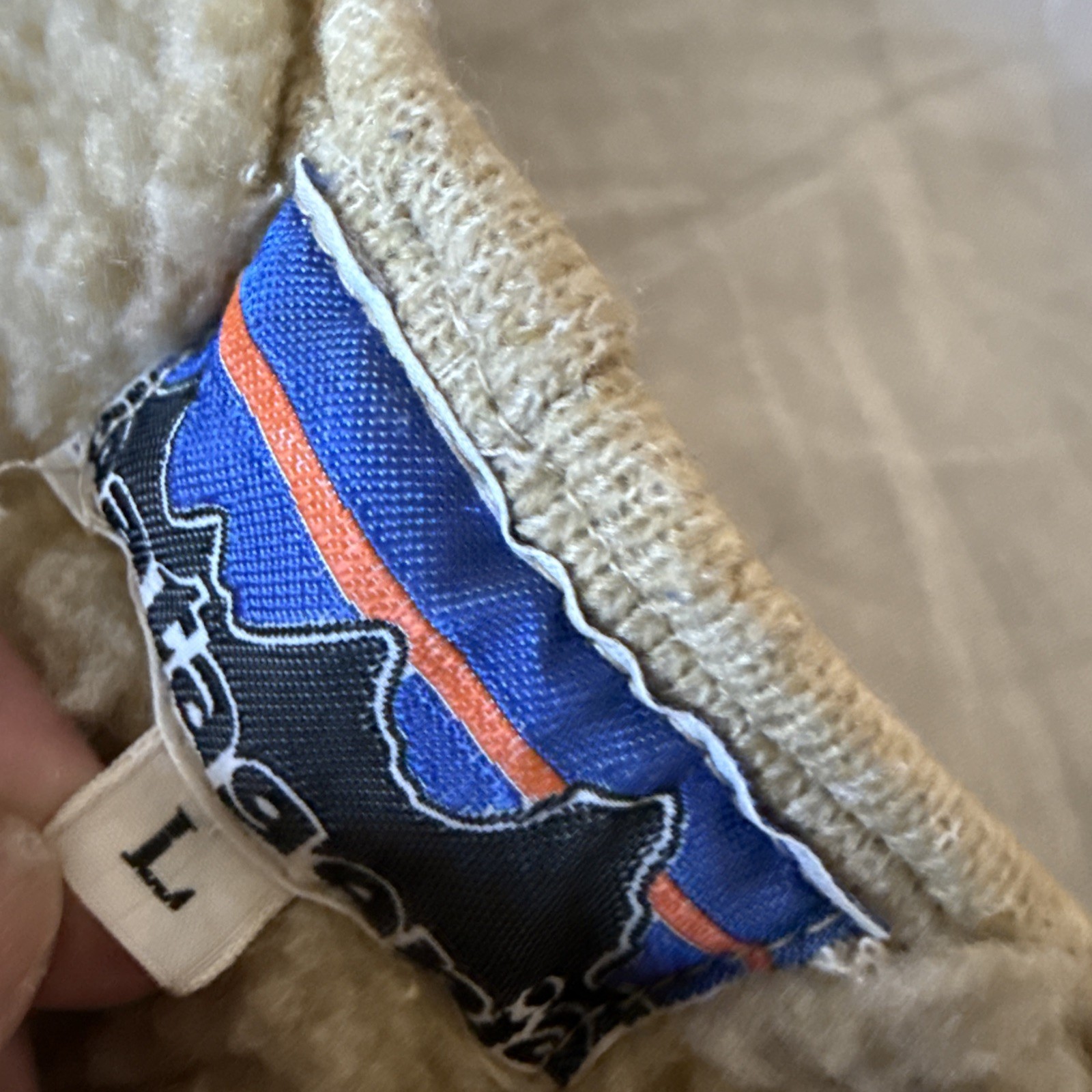 Vintage Patagonia Polar Fleece High Waisted Expedition Liner Pants Size L thumbnail 5