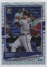 2020 Panini Donruss Optic White Sparkle Prizm Freddie Freeman #168 0s55