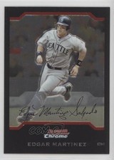 2004 Bowman Chrome Edgar Martinez #111 HOF 0f3j