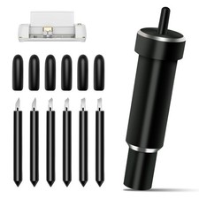 Premium Fine Cut Blade with Case, Replacement Blades Compatible with Cricut Exp...