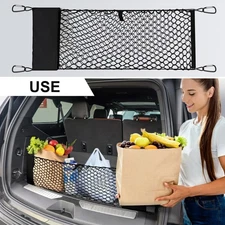 For 2015-24 Chevrolet Chevy Tahoe Truck Bed Envelope Style Trunk Mesh Cargo Net