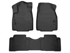 Husky Liners Weatherbeater Floor Mats Fit 2009-2015 Honda Pilot Front/2nd Black