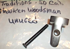 Traditions Hawken Woodsman Sidelock 50 Cal Muzzleloading Rifle Barrel Tang NEW