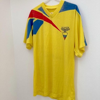 1993 エクアドル代表 ホーム　リーボック　Reebok ユニフォーム　当時物 Ecuador National Team Home Jersey Reebok 1993 L Vintage Soccer