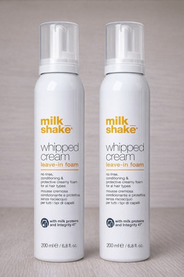 2 x Milch_Shake Milchshake Schlagsahne Leave-in Schaum 200ml (2x200ml)