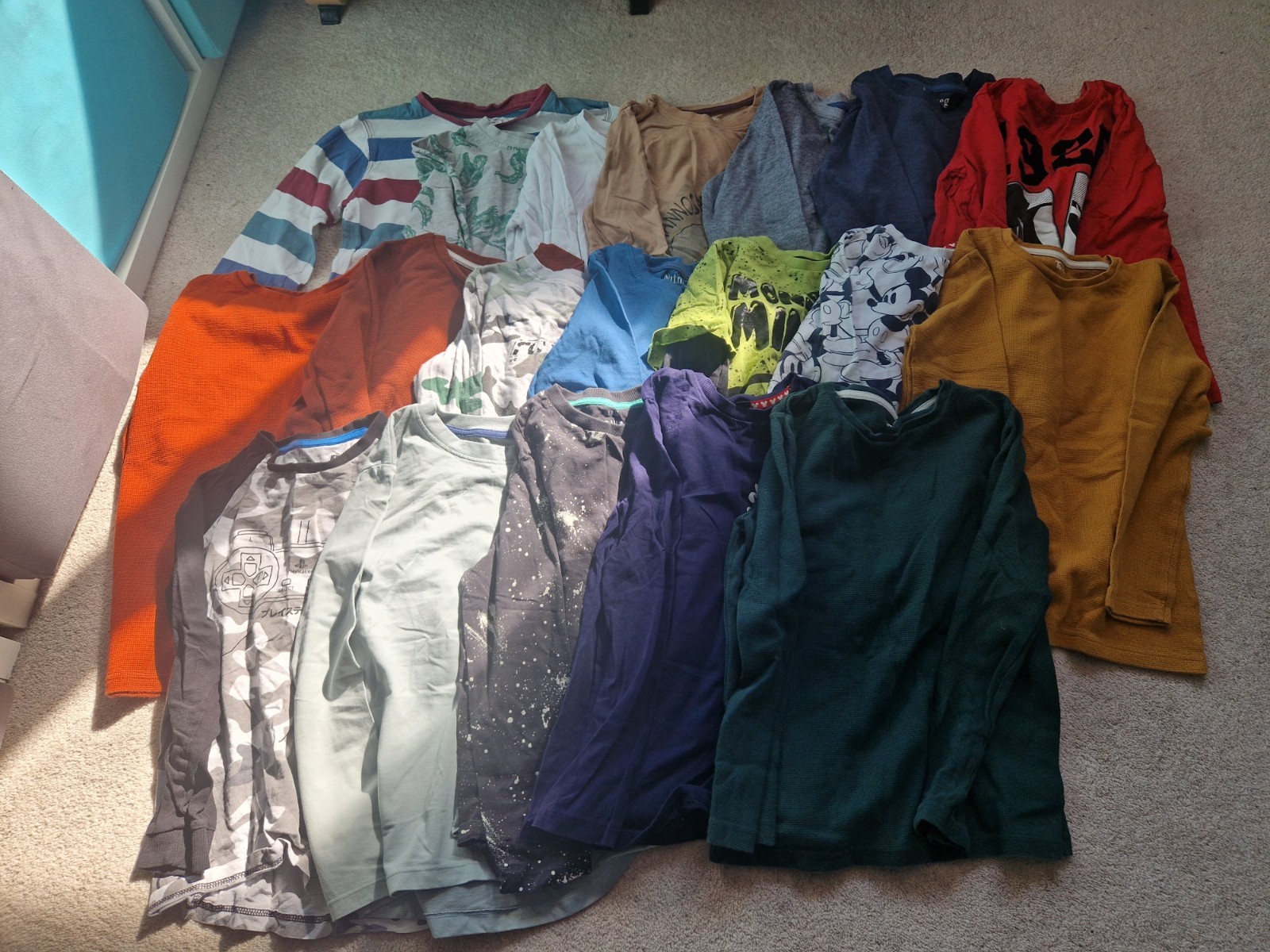Boys Winter Clothing Bundle Aged 8-9 Mixed Condition Used 73 items